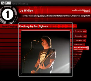 Now Playing prototype screenshot