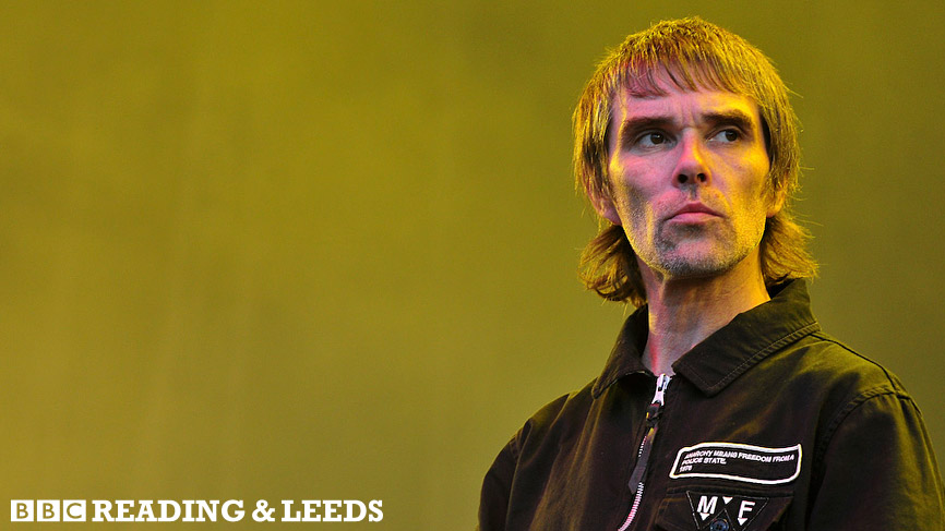 Ian Brown at Leeds festival