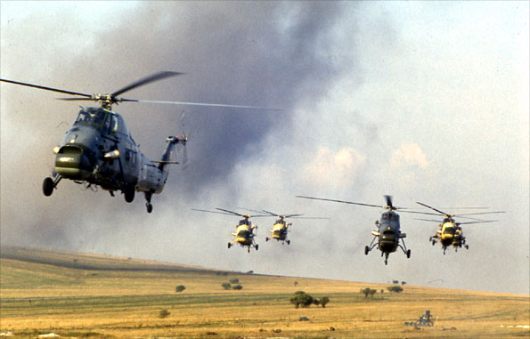 Army helicopters