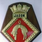 The Crest of H.M.S. Jason a small sloop