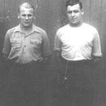 Jack Richie and Walter as P.O.W.s.