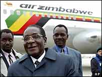 O presidente do Zimbábue, Robert Mugabe