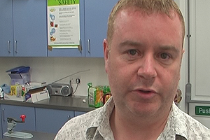 Robert manages a homeless hostel in Brighton and his working life is hectic.