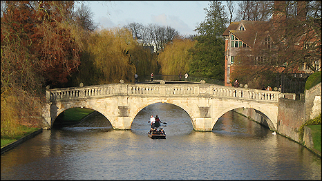 Punting in Cambridge