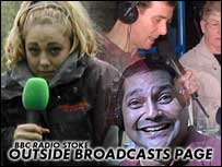 Montage of BBC presenters