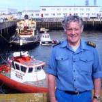 Peter Osgood in 2004, still serving as a Petty Officer in Tay Unit of the Maritime Volunteer Service