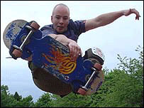 Streetboarding in action