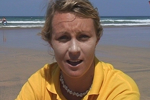 Summa has returned to Cornwall for her second season working as a lifeguard.