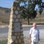 This memorial to those killed in the Battle of Sidi Nsir is sited at the junction of the old and new Beja to Mateur Roads. A few miles to the south is the German Memorial.