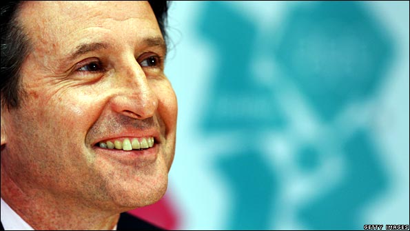Locog chairman Sebastian Coe