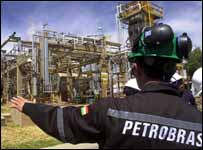 Refinaria da Petrobras na Bolívia