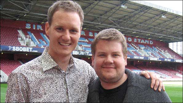 Dan Walker meets James Corden