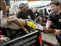 Policiais no RJ