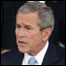 O presidente dos EUA, George W. Bush