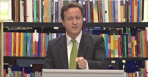 David Cameron in Milton Keynes