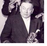 Image: George Simpson, in the 1950s
