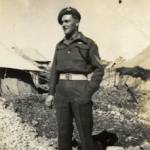 Bob Littlar in uniform