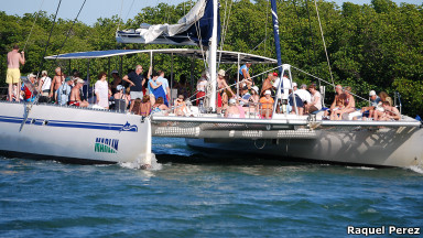 Turistas estadounidenses en Cuba