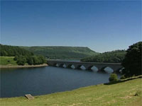 Ladybower reservoir