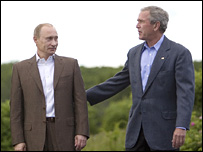 Bush dhe Putin 