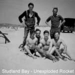 Studland Bay - Unexploded Rocket