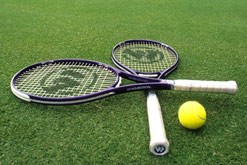 tennis rackets