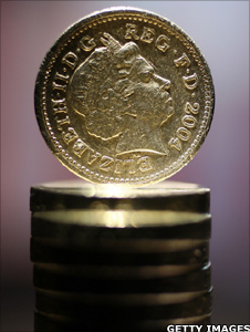 Pound coins