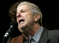 Leonard Cohen (Photo by Associated Press)