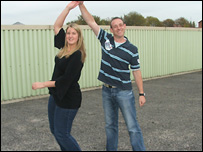 Aleena Naylor and Andy Whittaker