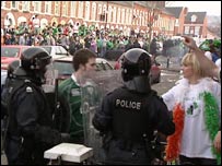 Holyland disturbances