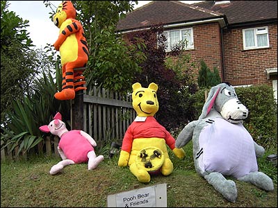Winnie the Pooh and friends