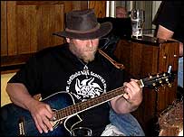 Guitar player 203