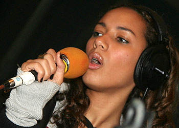 Leona Lewis in the Live Lounge