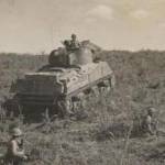 Tank O P for infantry