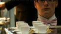 Waiter formally dressed