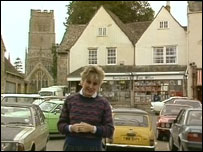 Angela Rippon in Northleach