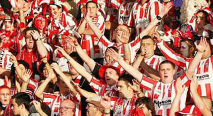 Derry City fans