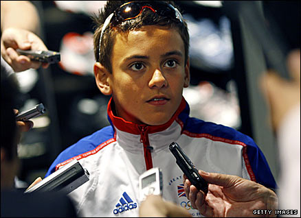 British diving sensation Tom Daley