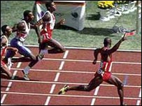 O canadense Ben Johnson