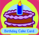 Birthday Cake card
