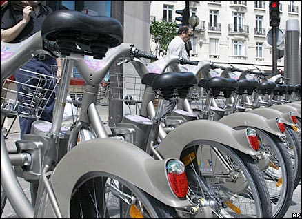 Alastair's chosen mode of transport 