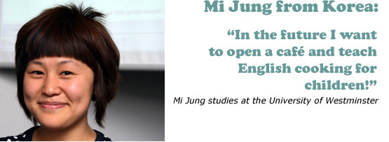 Grammar challenger Mi Jung from Korea