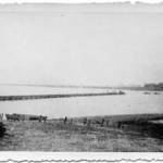 Pottoon Bridge Being Erected over the Rhine