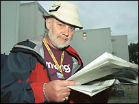 John Peel at Glastonbury 2002