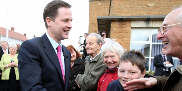 Nick Clegg, Liberal Democrat leader