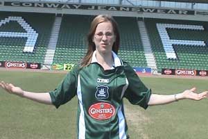 Sophie is ecstatic about the Pilgrims progress...