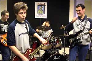 Jonathon Scaramanga and band