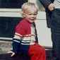 Christopher and little Michael, 1974