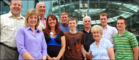 Members of the Little Bexham cast