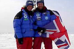 Fiona Thornewill and husband Mike were the first couple to reach both North and South Poles